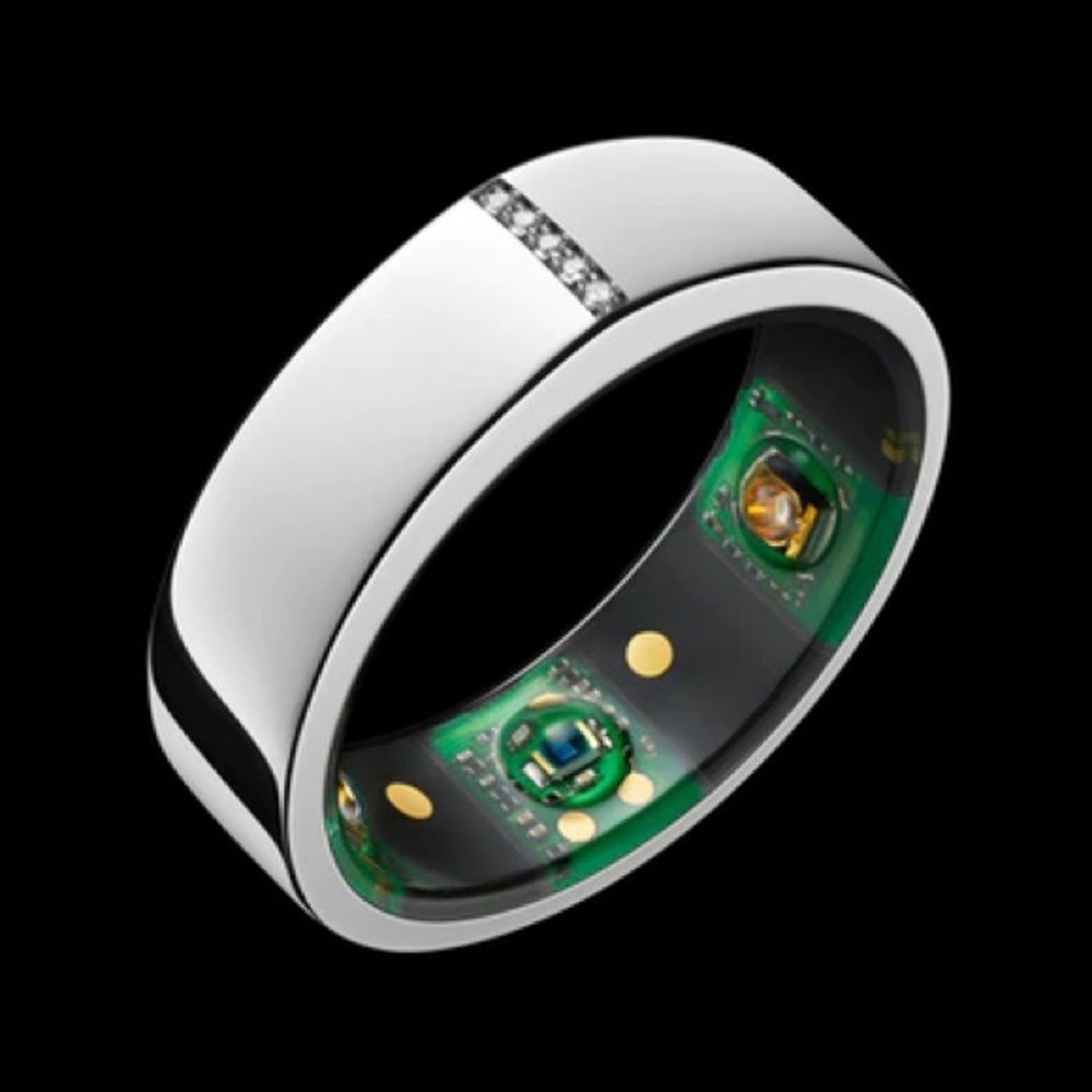 Oura balance Diamond ring. Size 8